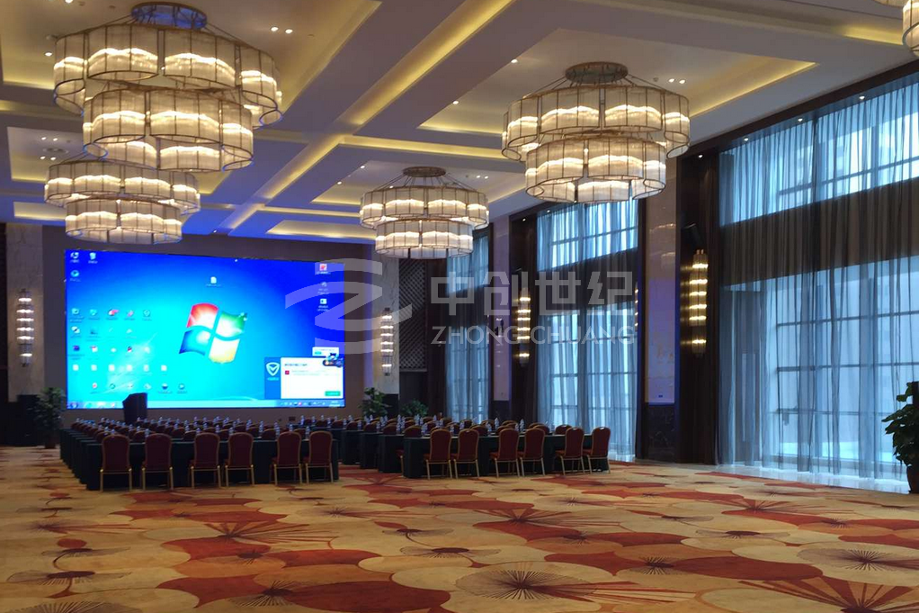 中興通訊鄒城和泰酒店宴會廳-全局照2 中興通訊鄒城和泰酒店宴會廳-全局照2