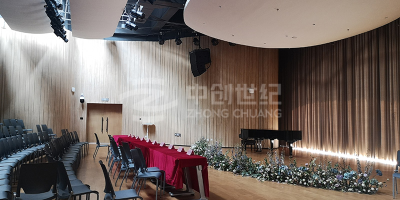 深圳光明高中園音樂廳-側視圖2 深圳光明高中園音樂廳-側視圖2