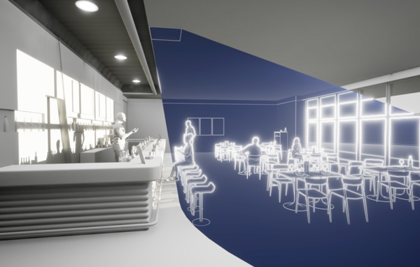 EdgeMax LP 揚聲器垂直覆蓋角度演示圖 EdgeMax LP 揚聲器垂直覆蓋角度演示圖